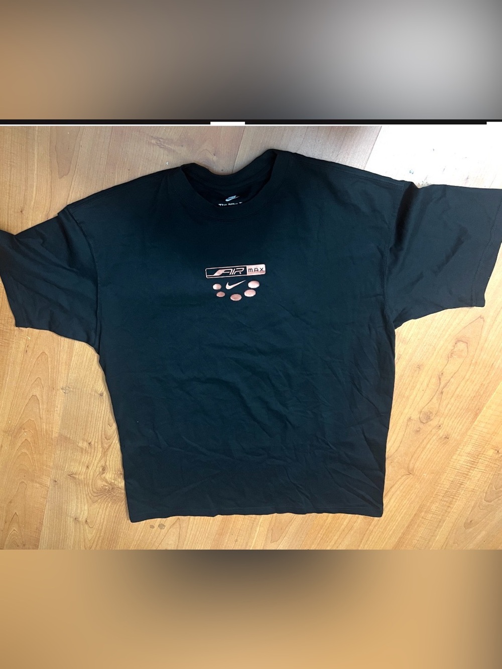 Nike air max men’s black shirt